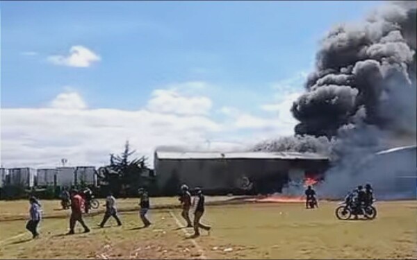 Plane Crash in Toluca