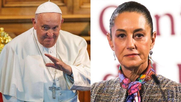 Claudia Sheinbaum Wishes Pope Francis a Speedy Recovery