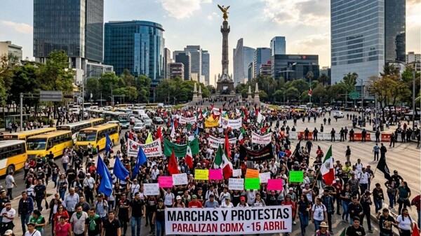 Mexico City: Day of Mass Protests