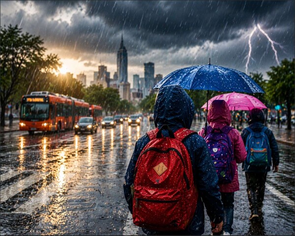 Clima adverso en México para el regreso a clases