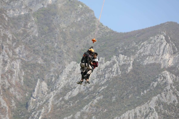 Рост числа спасательных операций в горах Монтеррея