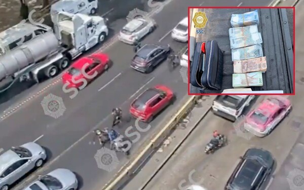 Mexico City Police Detain Bank Robbers