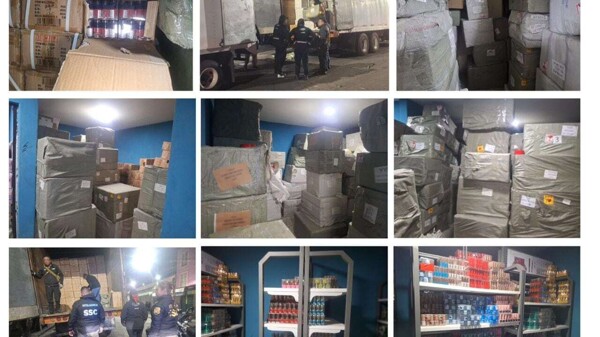 墨西哥城查获逾79吨非法货物