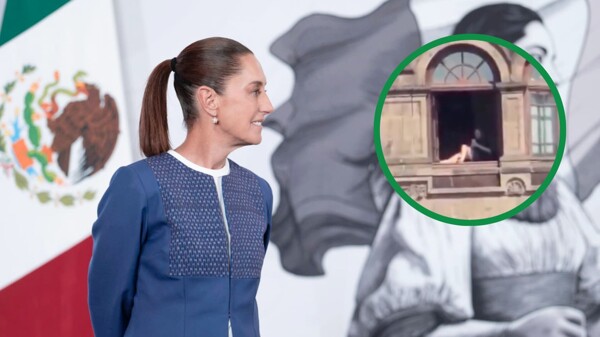 Sheinbaum dodges question about woman sunbathing at National Palace