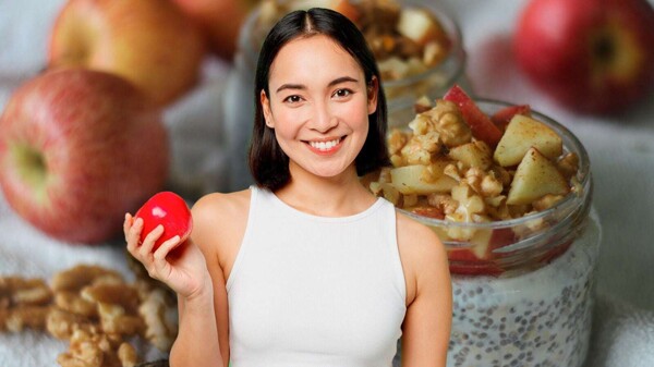 Benefits of Oatmeal Smoothie with Apple and Chia