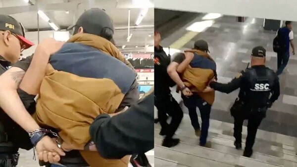 Задержанные в метро Мехико за ношение оружия
