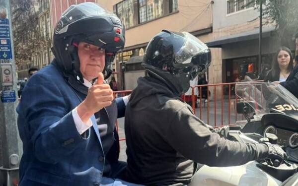 Ricardo Monreal opts for motorcycle amid criticism