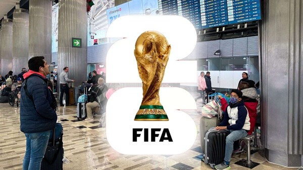 Preparations for the 2026 World Cup in Mexico City