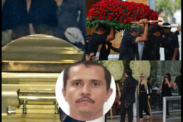 Transport of CJNG Leader's Body in Mexico