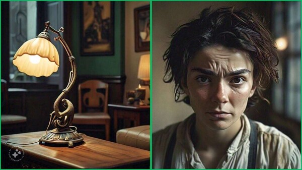 The trend of 'the lamp looks strange' on social media