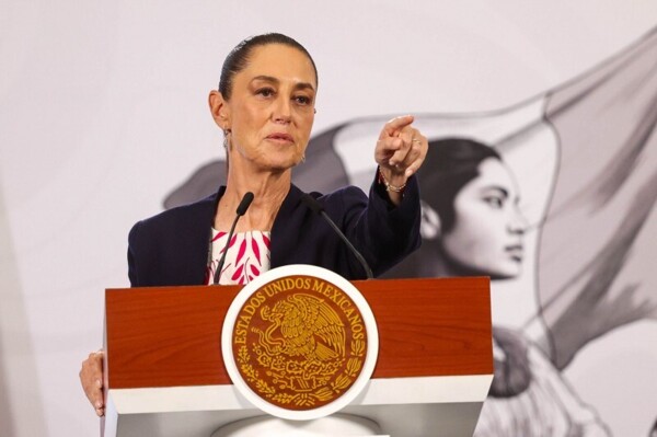 La presidenta de México dice que los recursos no son infinitos para los manifestantes