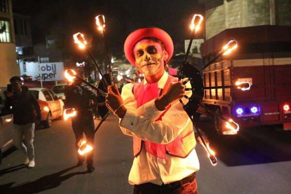 Celebrating Day of the Dead in Milpa Alta with a Festival