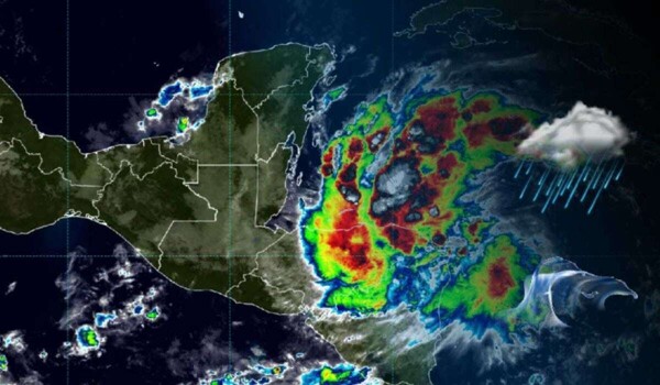 Tropical Storm Sara Approaches Southeastern Mexico