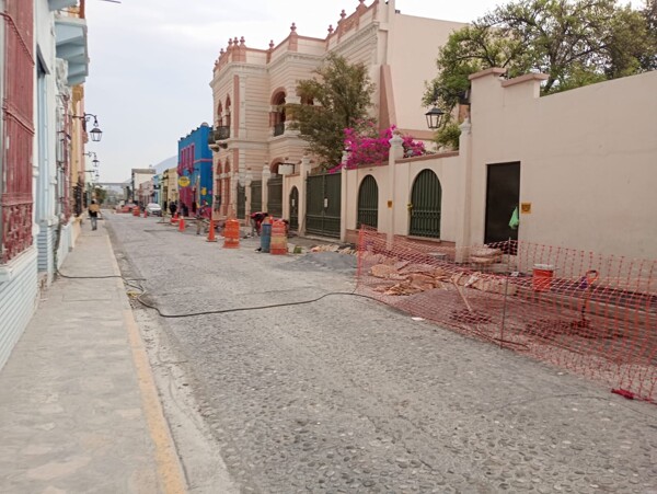 Monterrey Closes Street for World Cup Repairs