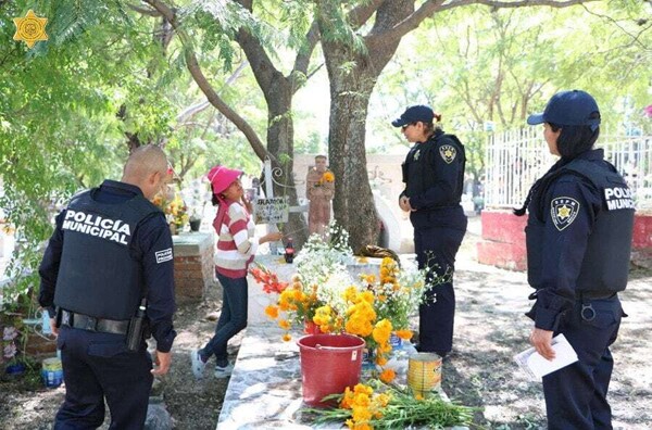 Security Operation for Day of the Dead in Querétaro