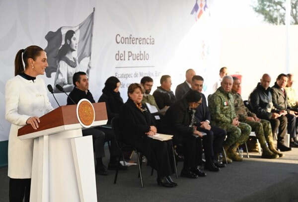 Sheinbaum Defends Cooperation with US, Points to Need for Their Action