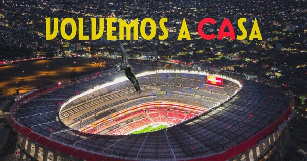 美洲俱乐部回归翻新的阿兹特克体育场