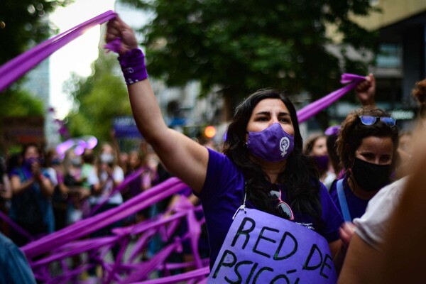 Feminist Marches for International Women's Day