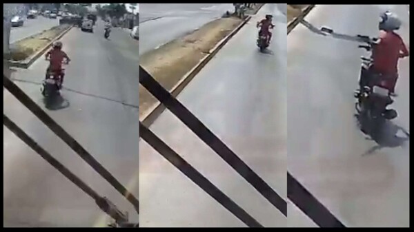 Violence on Mexibús: Motorcyclist Threatens Driver