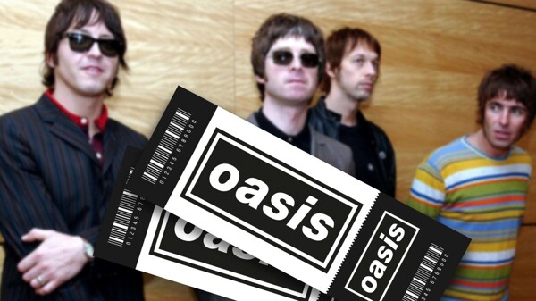 Билеты на Oasis в продаже на фонеcontroversy