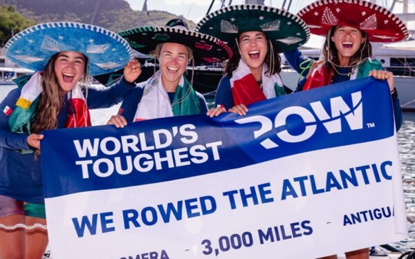 Мексиканские женщины первыми среди латиноамериканцев пересекли Атлантику на веслах