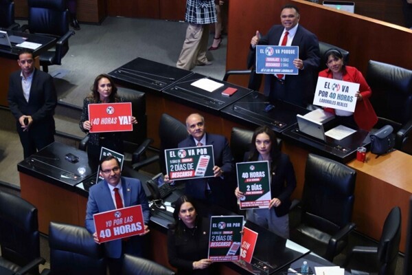 墨西哥批准将工作周从48小时缩短至40小时