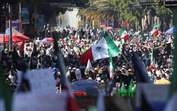 В Мехико пройдет новая марша протеста