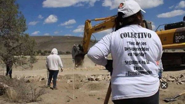 Discovery of a clandestine grave in Palmar de Bravo