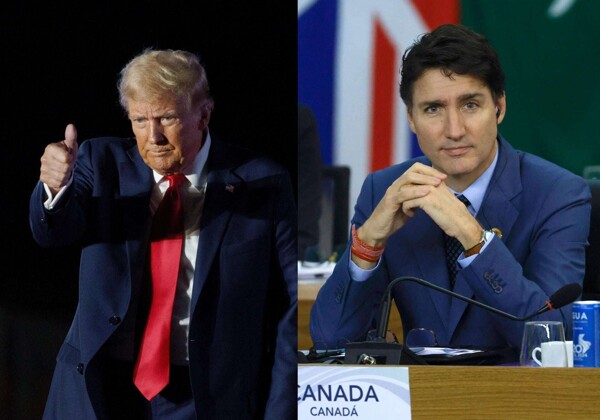 Trump Praises Sheinbaum While Criticizing Trudeau