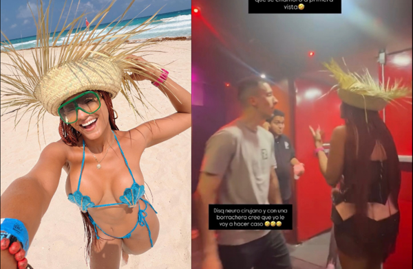 La influencer Daluna Kraquer denuncia acoso en una discoteca
